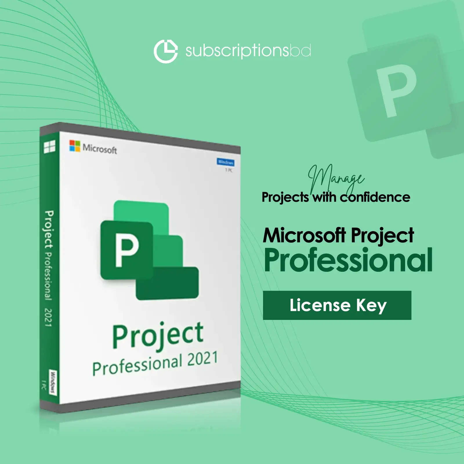 MS Project Professional License Key