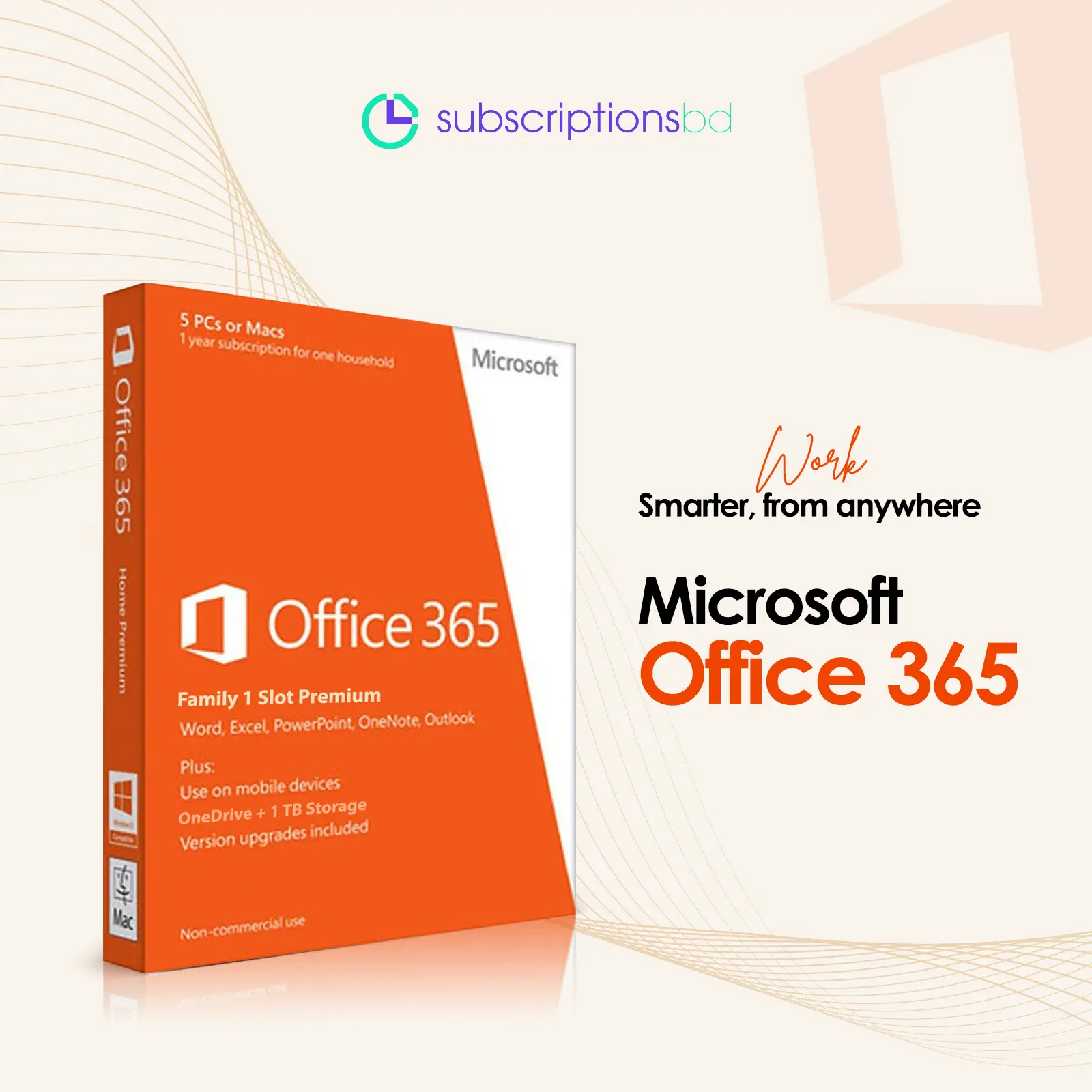 Office 365 1 Year Personal (OWN) Email