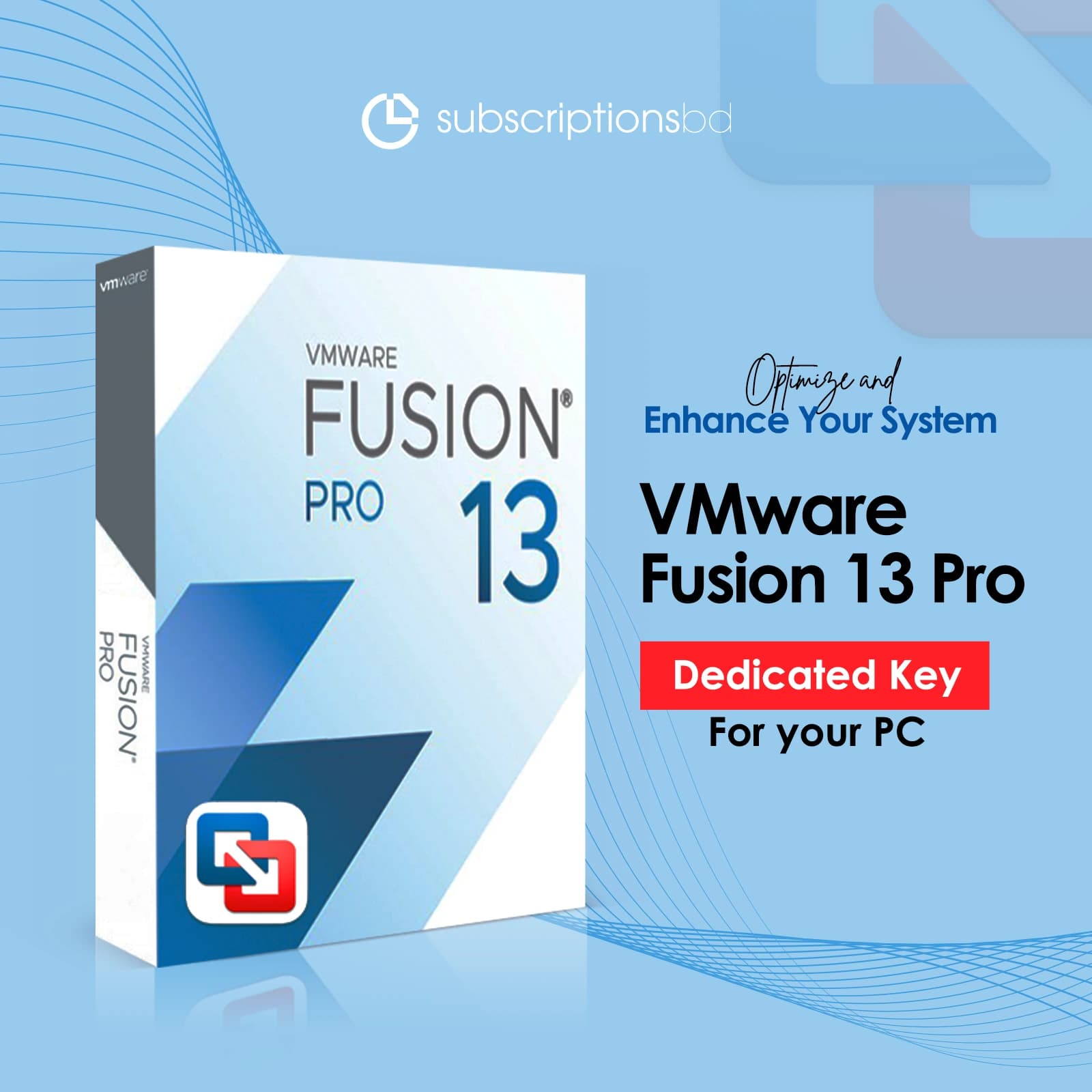 VMware Fusion 13 Pro - (1 Mac, Lifetime)