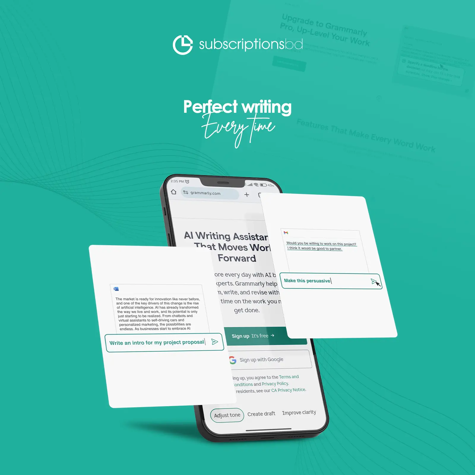 Grammarly Premium Subscription